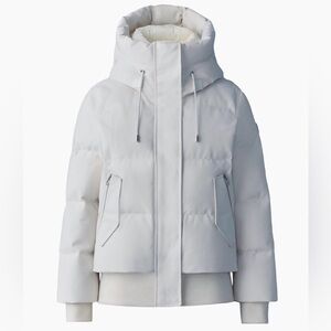 MACKAGE NEFI-NFZ CREAM  L - BRAND NEW LADIES NORDIC  DOWN JACKET